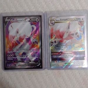 POKEMON-Hisuian Zoroark V and Hisuian Zoroark VSTAR duo!